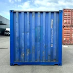 Gebrauchter 20 Fuß Seecontainer Blau CSUU-346559-0