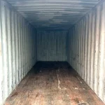 Gebrauchter 20 Fuß Seecontainer Blau CSUU-346559-0