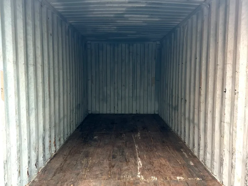 Gebrauchter 20 Fuß Seecontainer Blau CSUU-346559-0