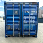 Gebrauchter 20 Fuß Seecontainer Blau CSUU-346559-0