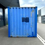 Gebrauchter 20 Fuß Seecontainer Blau CSUU-355860-3