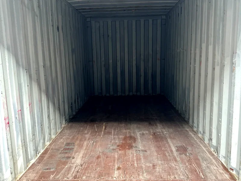 Gebrauchter 20 Fuß Seecontainer Braun TGHU-180140-2