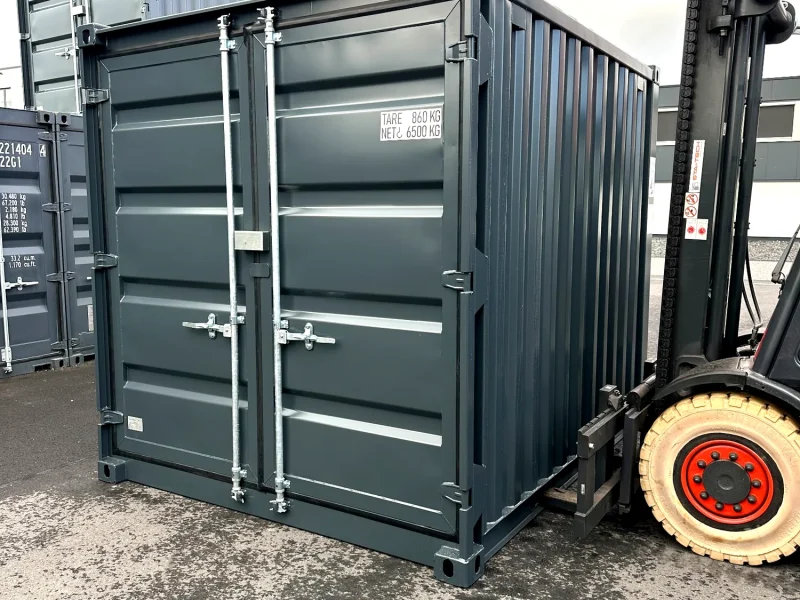 Neuer 10 Fuß Lagercontainer Grau DBVU-000002-0