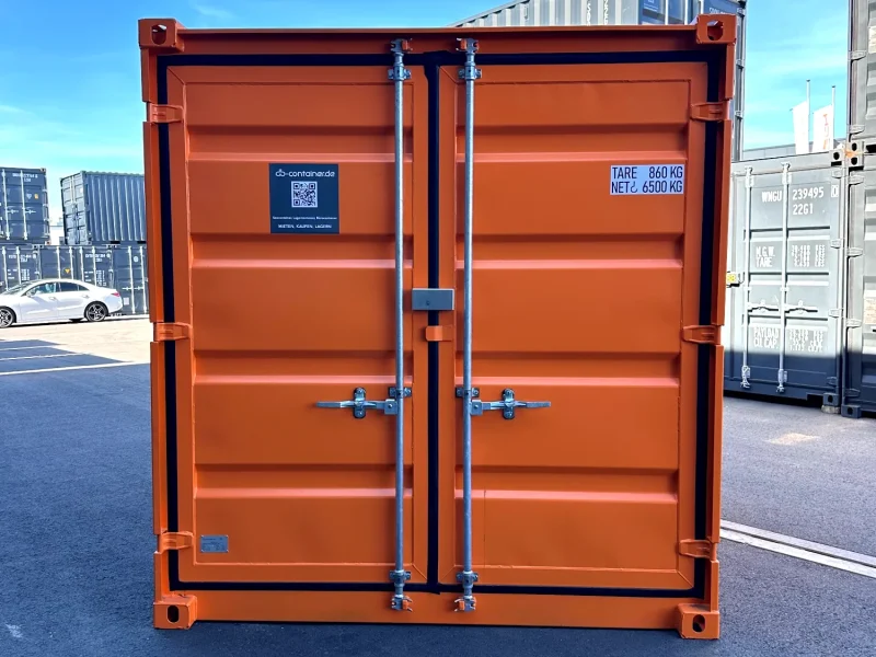 Neuer 10 Fuß Lagercontainer Orange DBVU-000003-0