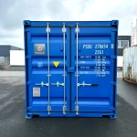 Neuer 20 Fuß Seecontainer Blau PSXU-270654-0