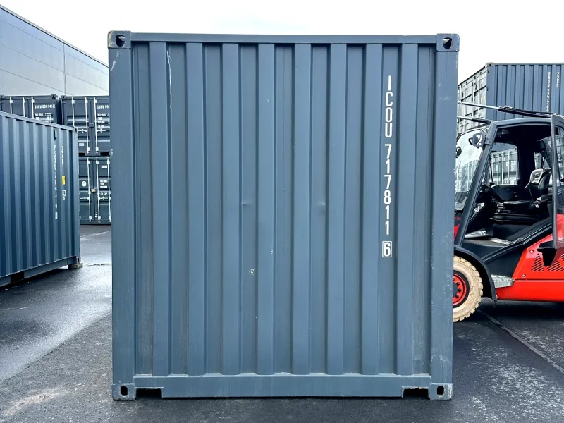 Neuer 20 Fuß Seecontainer Grau ICOU-717811-6