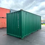 Neuer 20 Fuß Seecontainer Grün PSXU-262560-1