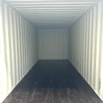 Neuer 20 Fuß Seecontainer Lichtgrau ICOU-736048-1