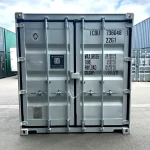 Neuer 20 Fuß Seecontainer Lichtgrau ICOU-736048-1